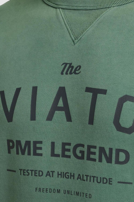 PME legend crewneck gd terry with spray